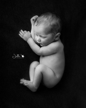 BlackWhite Newborn Jelkafotografie